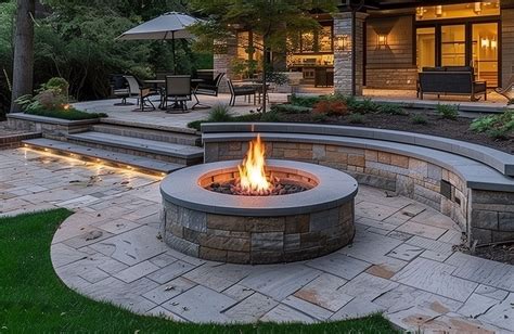 10 Backyard Fire Pit and Fireplace Ideas