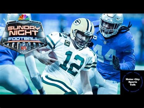 Detroit Lions Vs Green Bay Packers Week Battle Could Be Flexed Into