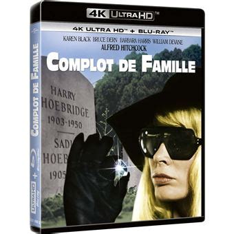 Complot De Famille Blu Ray 4K Ultra HD Alfred Hitchcock Blu Ray 4K