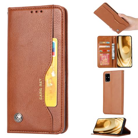 Dteck Case For Samsung Galaxy A71 4G 6 7 Inches Luxury Leather Card