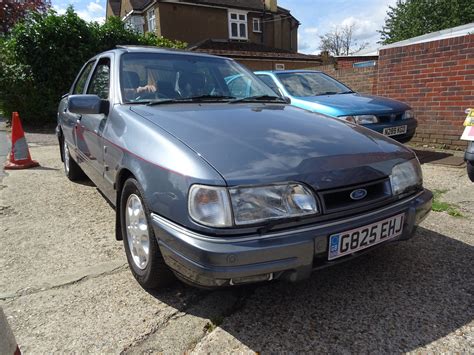 Ford Sierra Sapphire I Ghia Essex Plates This Ca Flickr