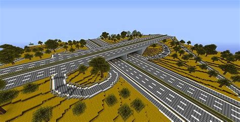 Highway Autobahn Bundle V10 Minecraft Map