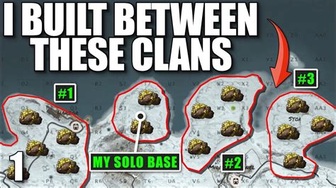 I Built Between These Deep Clans On Wipe Day Solo Rust Rust