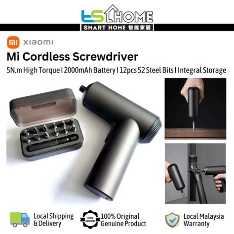 Xiaomi Mijia Mi Cordless Screwdriver V Nm High Torque Battery