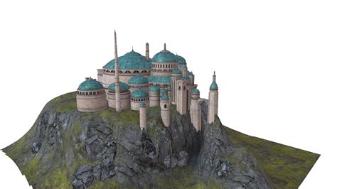 Theed Royal Palace Naboo Star Wars D Model Cgtrader