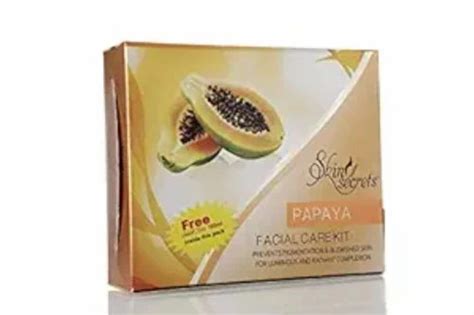 Skin Secrets Papaya Facial Kit At Rs Kit Papaya Facial Kit In