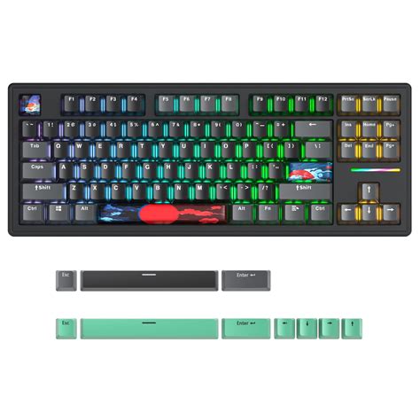 Snapklik Owpkeenthy Gasket Mounted Mechanical Gaming Keyboard