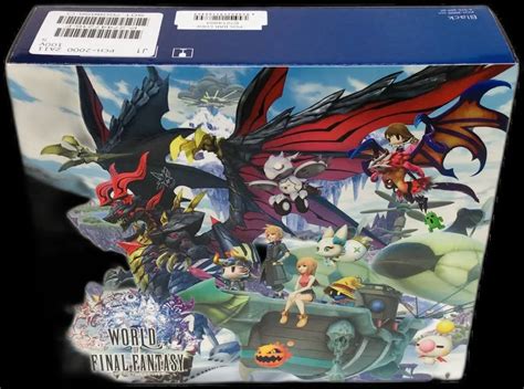 Sony Ps Vita Slim World Of Final Fantasy Black Console Consolevariations