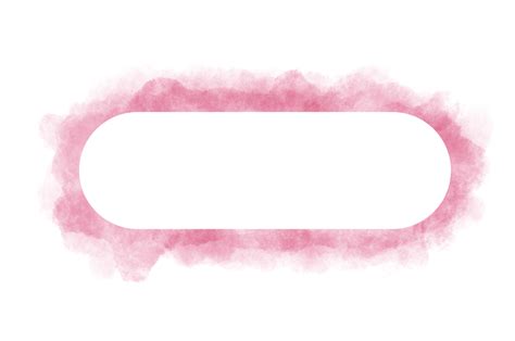 hand painted watercolor rectangle on a white background, Vector soft ...