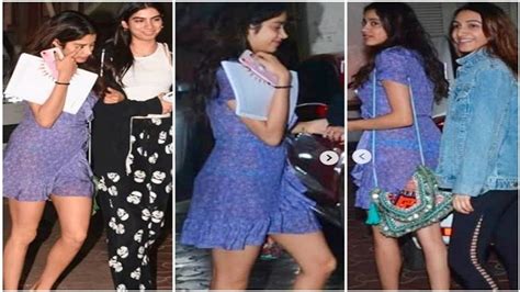 Janhvi Kapoor Wore Such Clothes Became The Victim Of An Oops Moment As Soon As The Camera Light