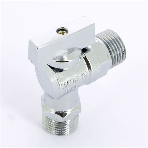 Кран шаровый угловой 1/2''х1/2" НН для подключения бачков/смесителей ...