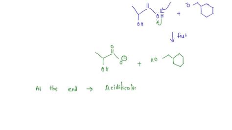 SOLVED: show the synthesis for the hydrolysis of benzyl chloride.