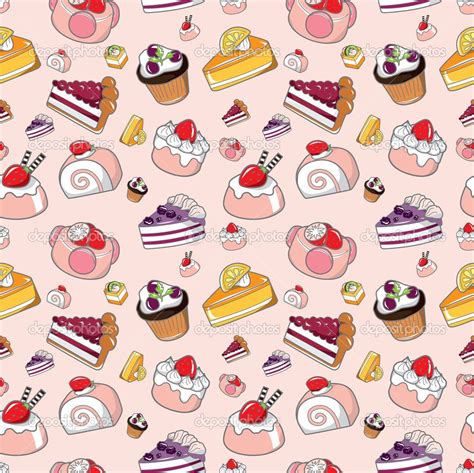 Cartoon Cake Wallpapers Wallpaper Cave