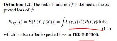 Risk Function Or Expected Loss Function Cross Validated