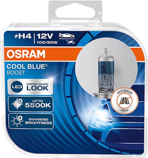 Osram Cool Blue Boost H Halogen Headlight Lamp Cbb Hcb V