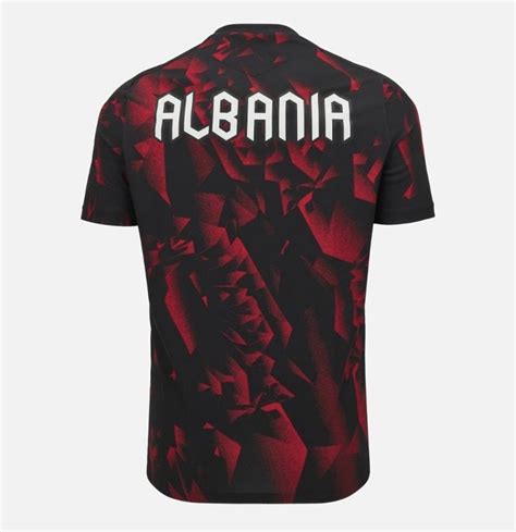 Albania Macron Warm Up Shirt The Kitman