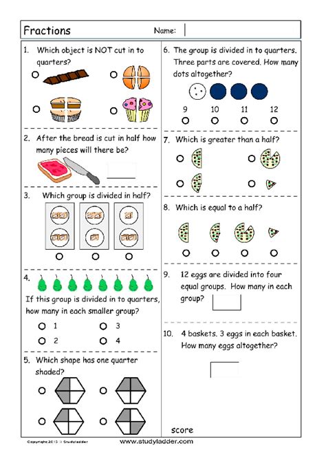 Simple Fraction Questions And Answers