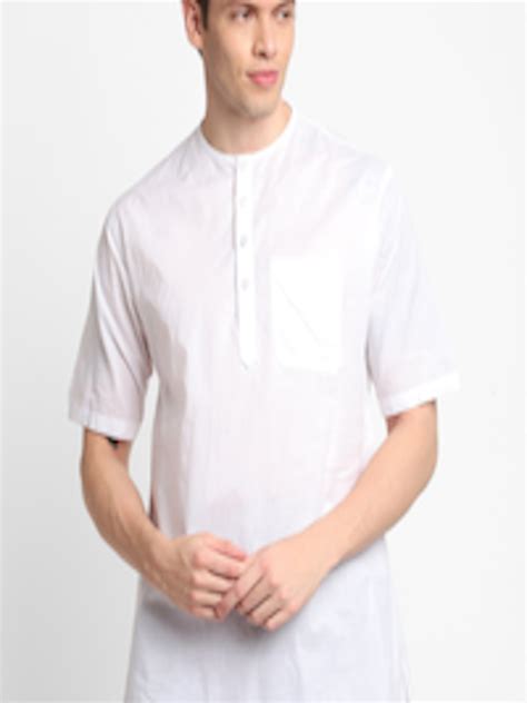 Buy DEVOILER Men White Solid Kurta Kurtas For Men 20504972 Myntra