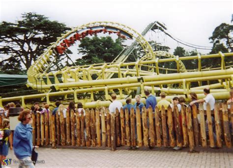 Corkscrew - The first rollercoaster in Alton Towers Resort