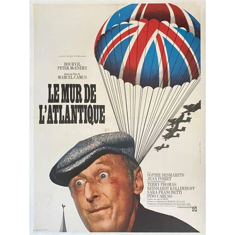 Affiche De Film Entoil E Fran Aise De Le Mur De L Atlantique X Cm