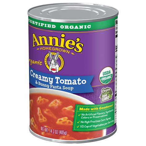 Annie S Creamy Tomato Bunny Pasta Canned Soup 14 3 Oz Shipt