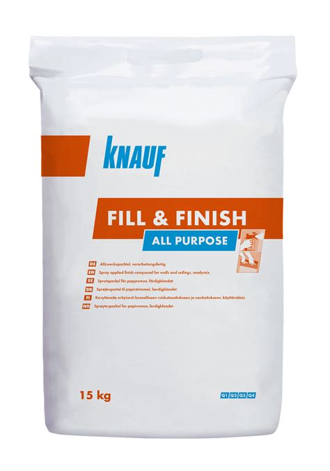 fill finish  purpose knauf danmark knauf