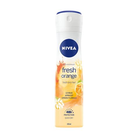 Nivea Deo Fresh Senses Orange Kad N Sprey Ml Sarper Market