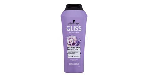 Schwarzkopf Gliss Blonde Hair Perfector Purple Repair Shampoo Šamponi