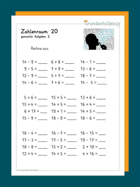 27 Arbeitsblätter Grundschule 1 Klasse Ausdrucken Innen 1