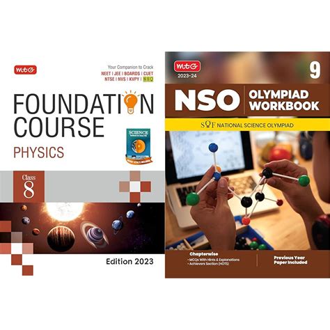 Buy Mtg Foundation Course Class 8 Physics Book And Mtg National Science Olympiad Nso Workbook