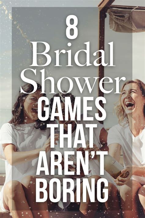 8 Bridal Shower Games That Arent Lame Outdoor Bridal Showers Bridal