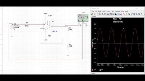 Multisim Tutorial 8 Simulation Of Non Inverting Amplifier Using