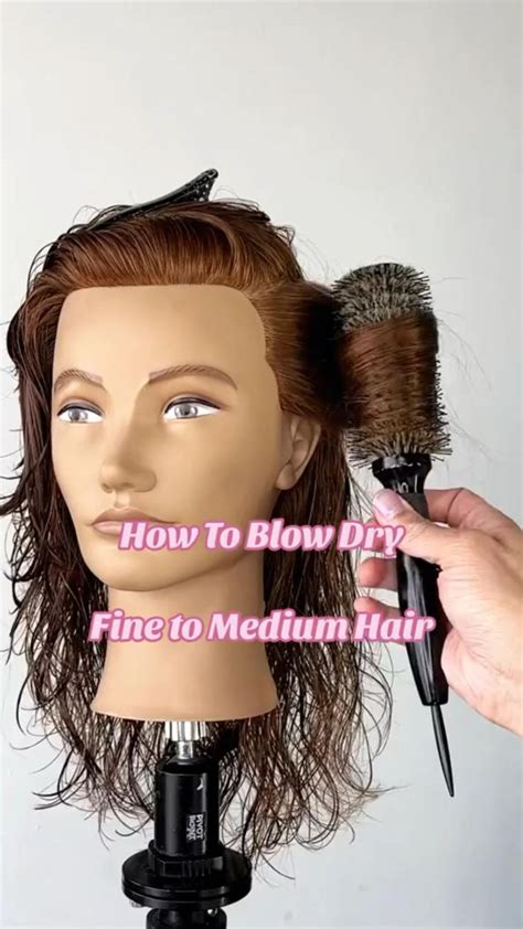 Blow Dry Tutorial In Blow Dry Hair Straight Blow Hair Blow Dry