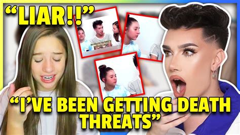 James Charles Addresses The Allegations Of Bullying Kenzie Ziegler Youtube