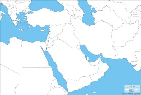 Middle East Map Diagram Quizlet