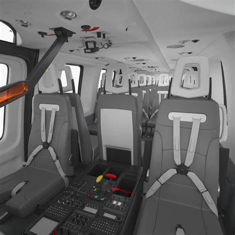 Airbus Helicopters H175 with HQ interior 3D model - Download Helicopter ...