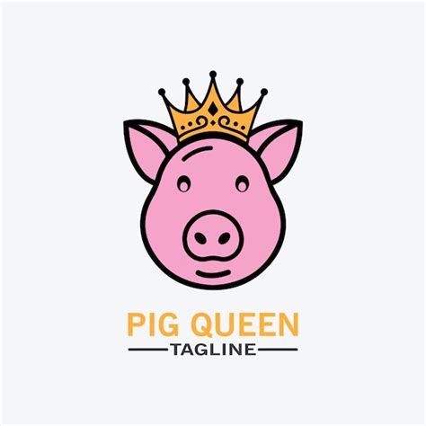 Premium Vector Cartoon Pig Design Illustration