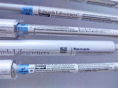 A Fogarty Catheter Is Use During A Embolectomy Quizlet Review