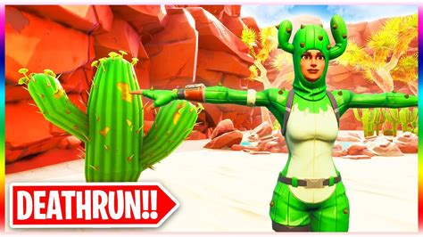 The Super Easy Default Desert Deathrun Fortnite Creative Mode Youtube