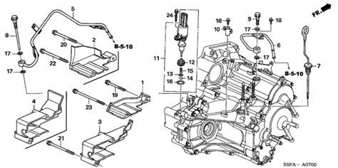 AT ATF Pipe Speed Sensor 2005 Honda Civic 2 Door LX SPECIAL