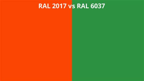 Ral 2017 Vs 6037 Ral Colour Chart Uk