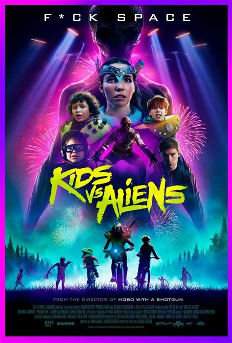 Kids vs. Aliens movie large poster.