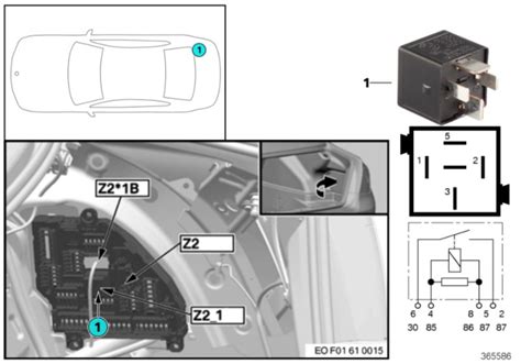 Relay Terminal 2014 BMW 528i XDrive Sedan F10