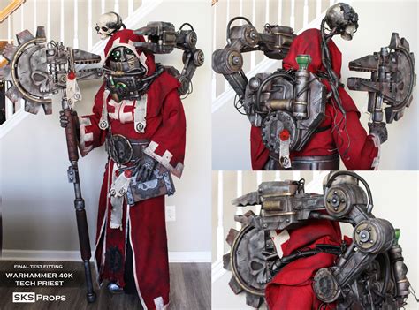 Warhammer 40k Tech Priest Cosplay Sks Props By Sksprops On Deviantart