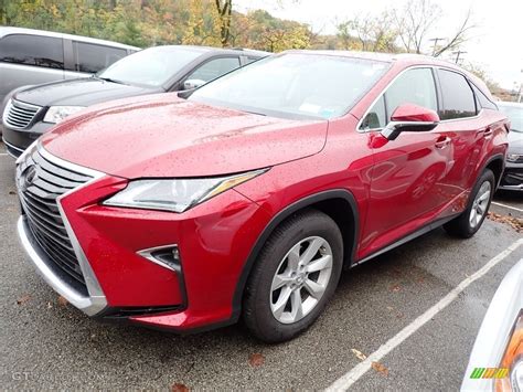 2017 Matador Red Mica Lexus RX 350 AWD 139936200 Photo 1 GTCarLot