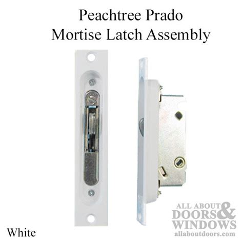 Mortise Latch Assembly With Recessed Faceplate Peachtree Sliding Door Door And Window Parts