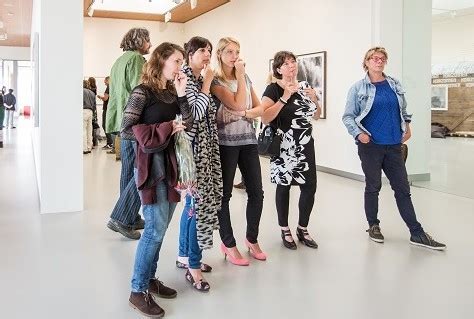 Originele Escher Voor 100 000e Bezoeker Tentoonstelling Fries Museum