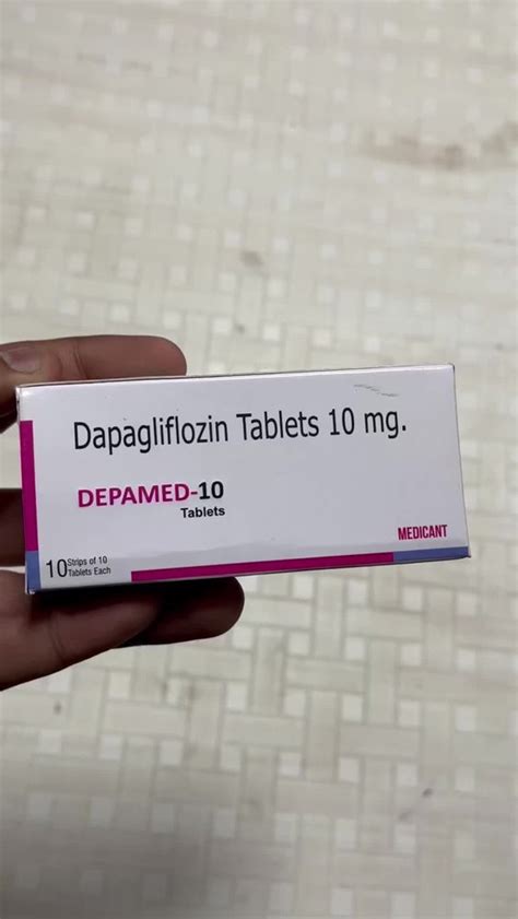 Dapagliflozin Tablets Mg Depamed At Rs Box Daparyl In