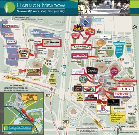 Park Meadows Mall Directory Map