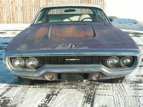 Buy Used 1971 Plymouth Satellite Sebring Plus Original Survivor 93k